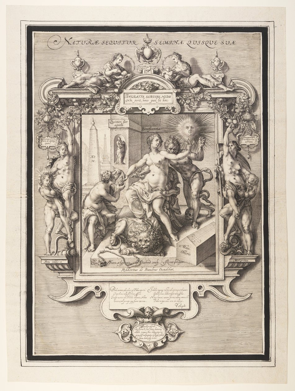 Allegoria della natura umana da Jan Saenredam