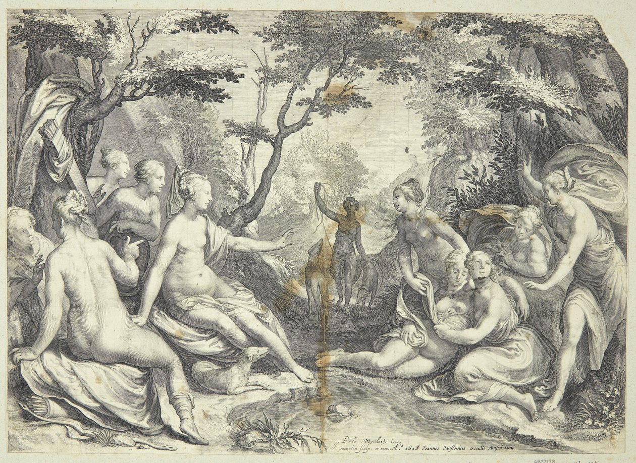 Diana e Callisto da Jan Saenredam