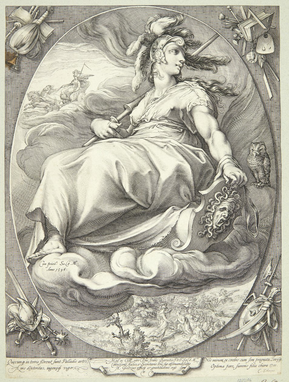 Minerva da Jan Saenredam