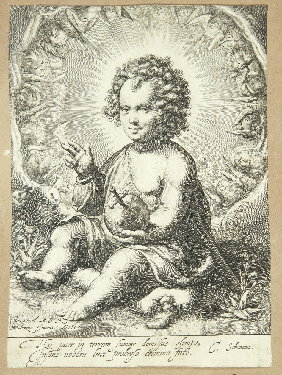 Salvator Mundi da Jan Saenredam