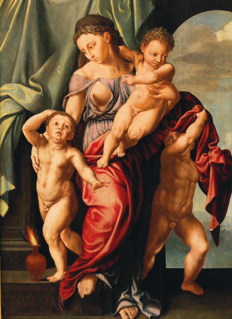 Latino: Caritas Romana da Jan Sanders van Hemessen