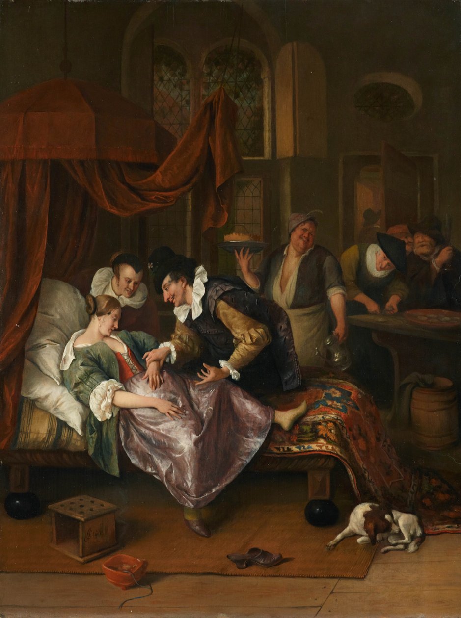 La_visita_del_medico da Jan Steen