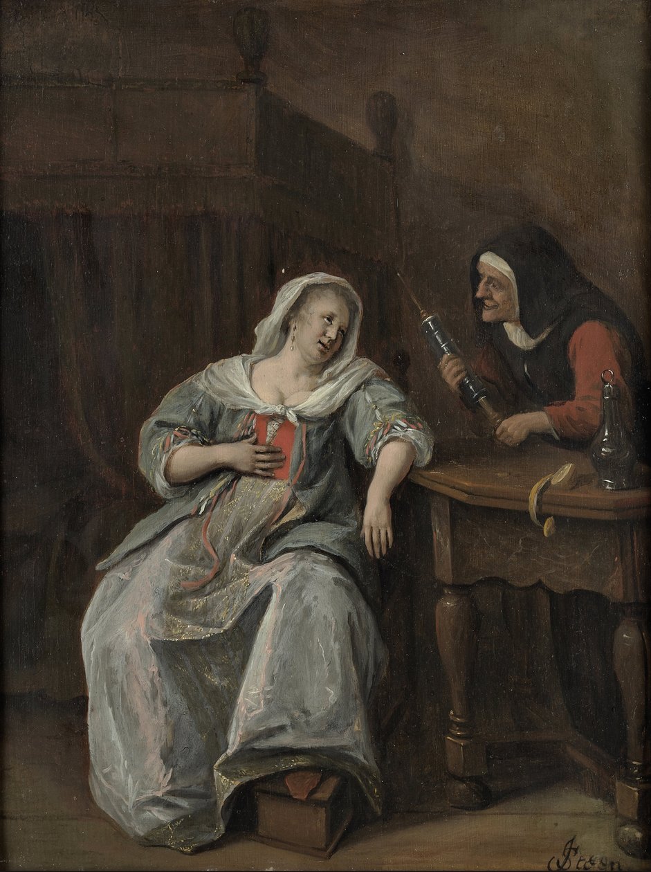 La donna malata da Jan Steen