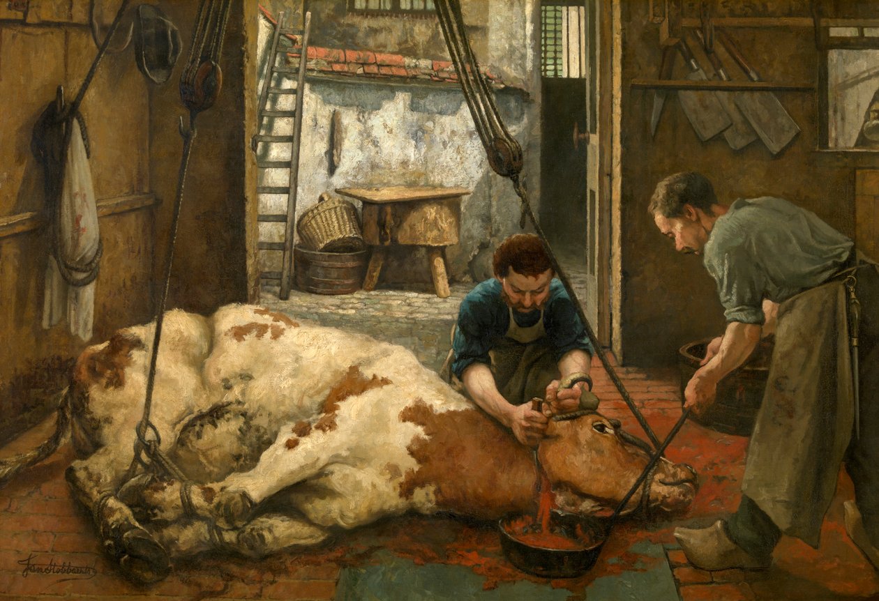 Macellazione da Jan Stobbaerts