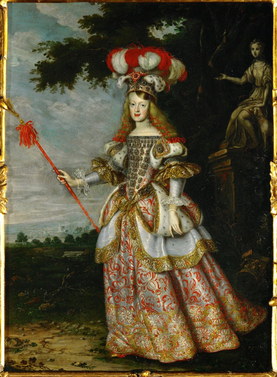 Margarita Teresa, Infanta di Spagna, in costume teatrale (rame) da Jan Thomas
