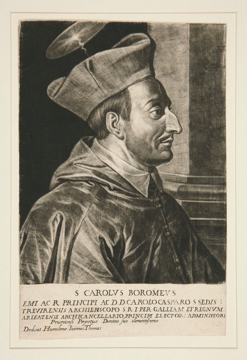 Ritratto di San Carlo Borromeo da Jan Thomas