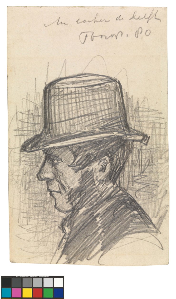 Un cocchiere a Delft da Jan Toorop