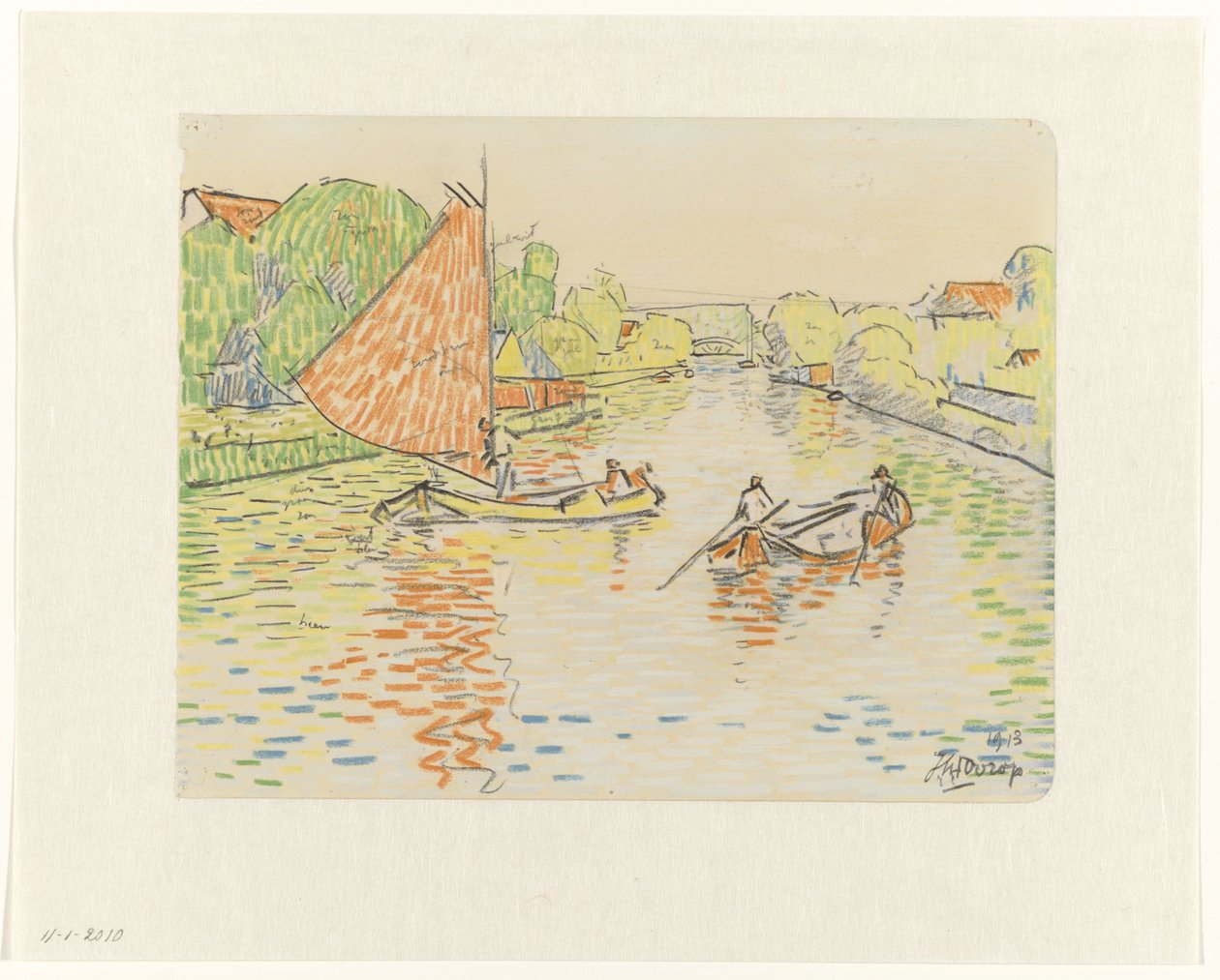 Canale a Veere da Jan Toorop