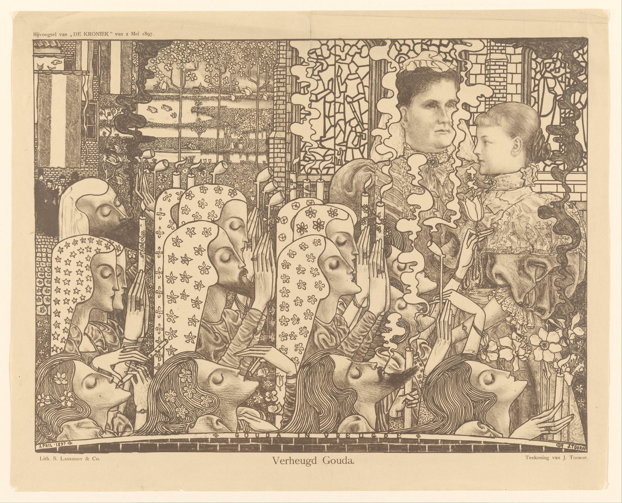 Gouda gioiosa da Jan Toorop
