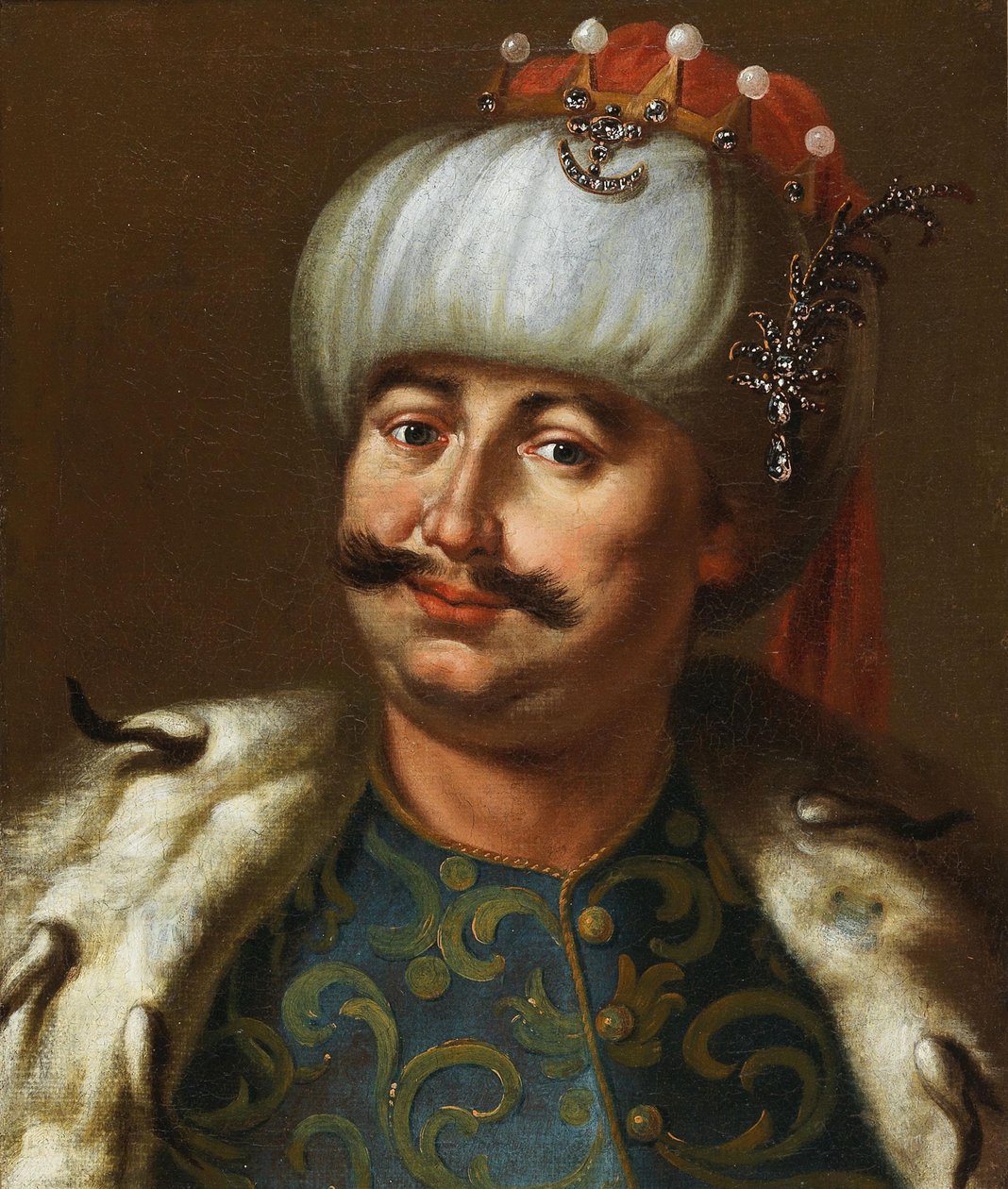 Giovanni III Sobieski, re di Polonia, vestito da sultano ottomano da Jan Tricius