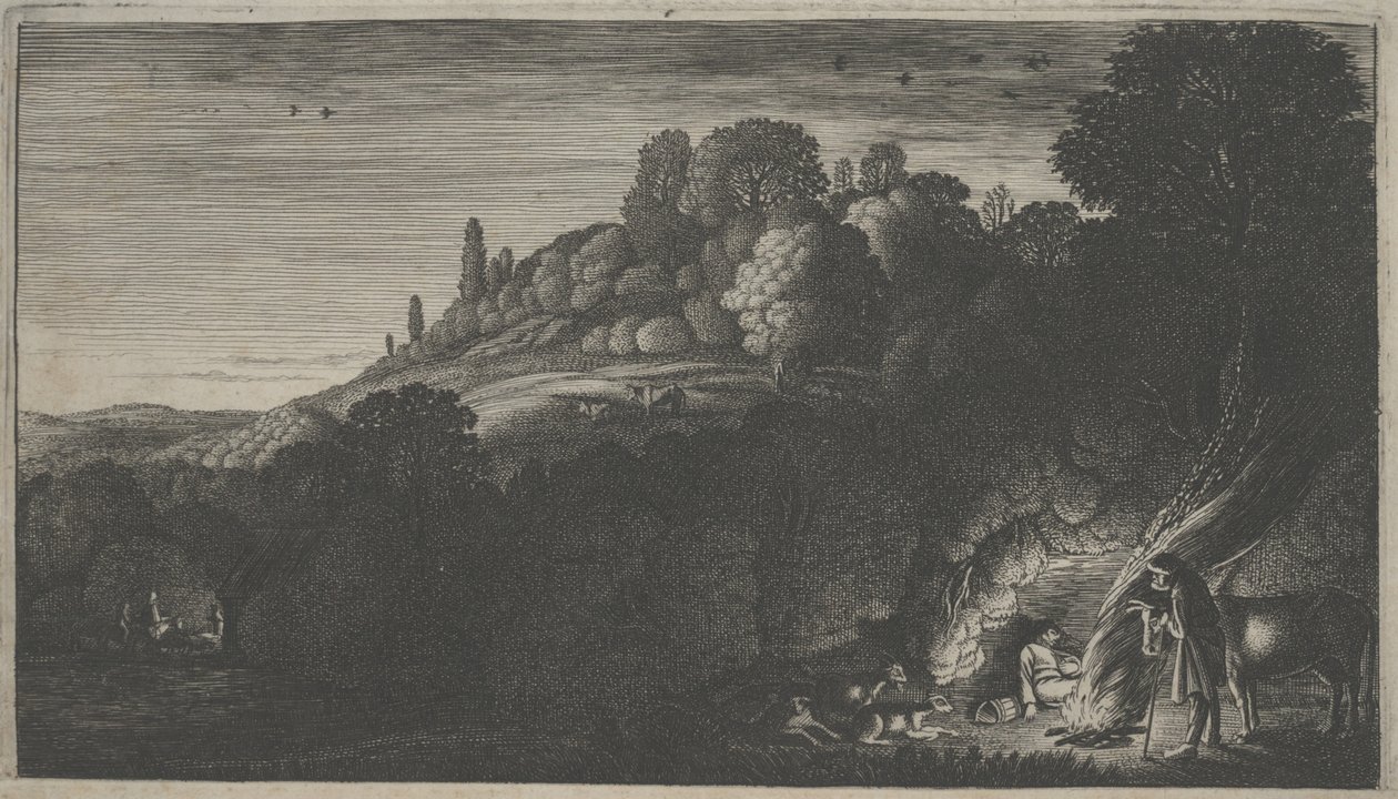 La fuga in Egitto da Jan Van de II Velde