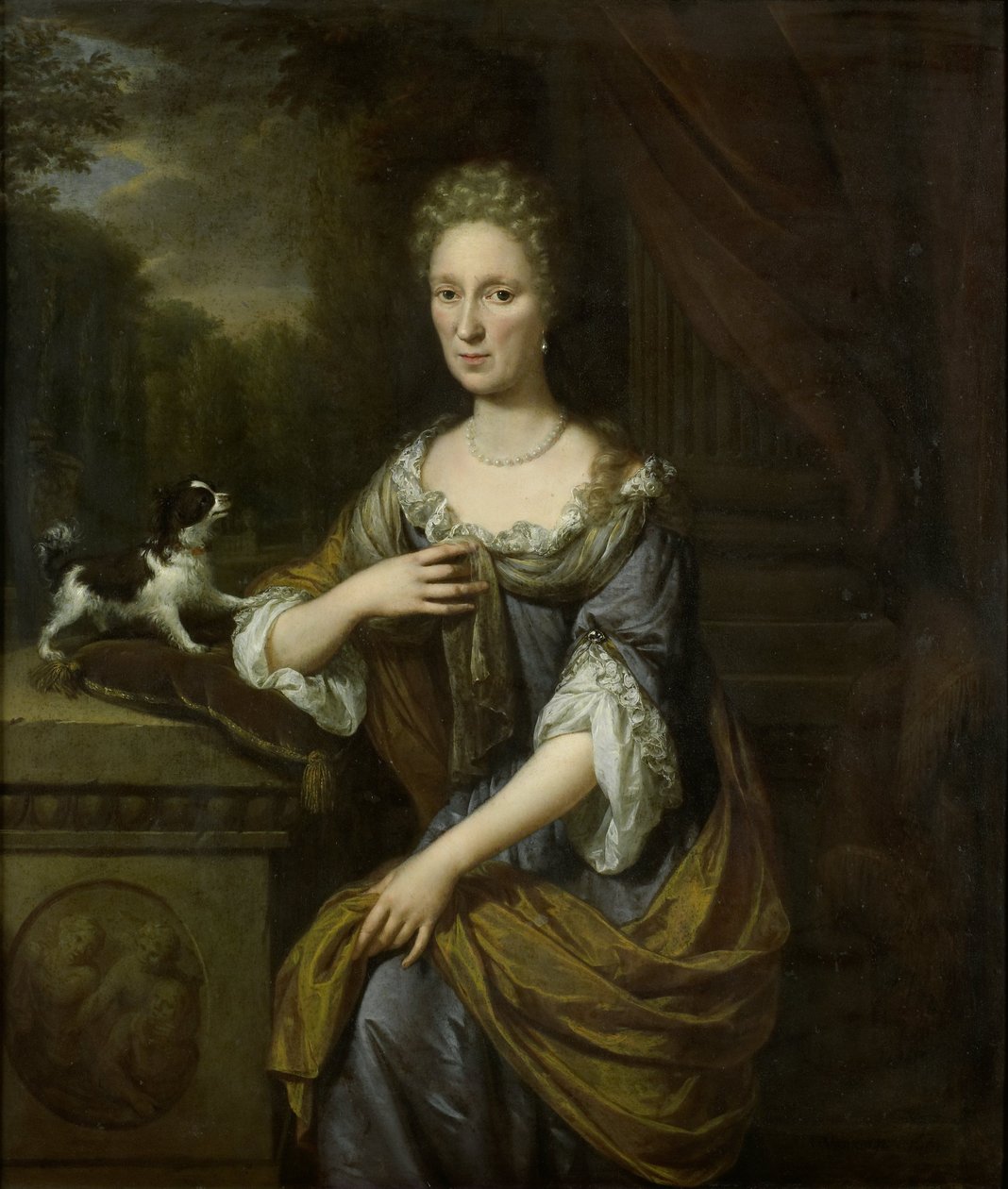 Ritratto di donna da Jan Verkolje