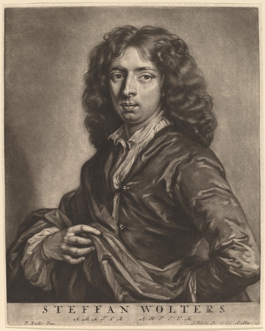 Steffan Wolters da Jan Verkolje I after Sir Godfrey Kneller