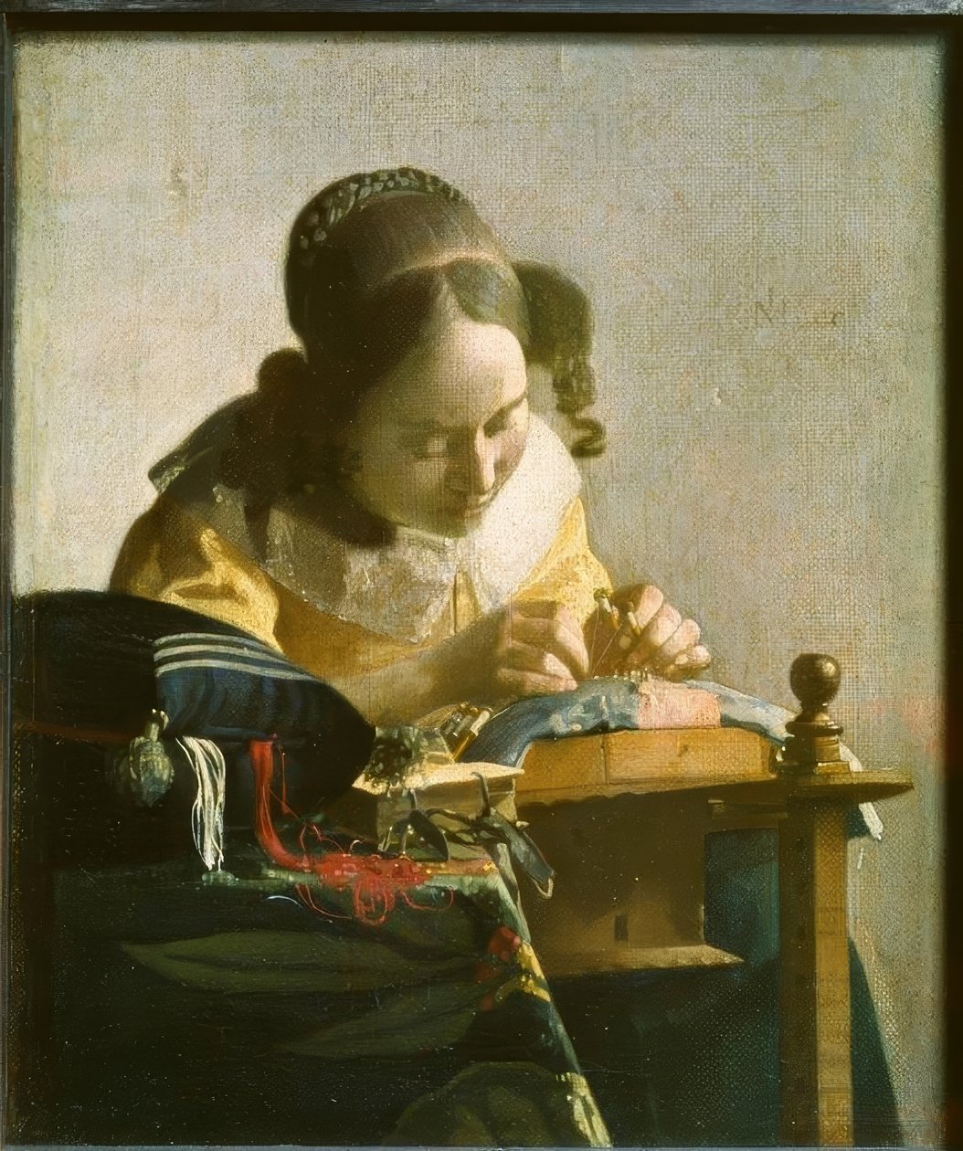 La merlettaia da Jan Vermeer van Delft