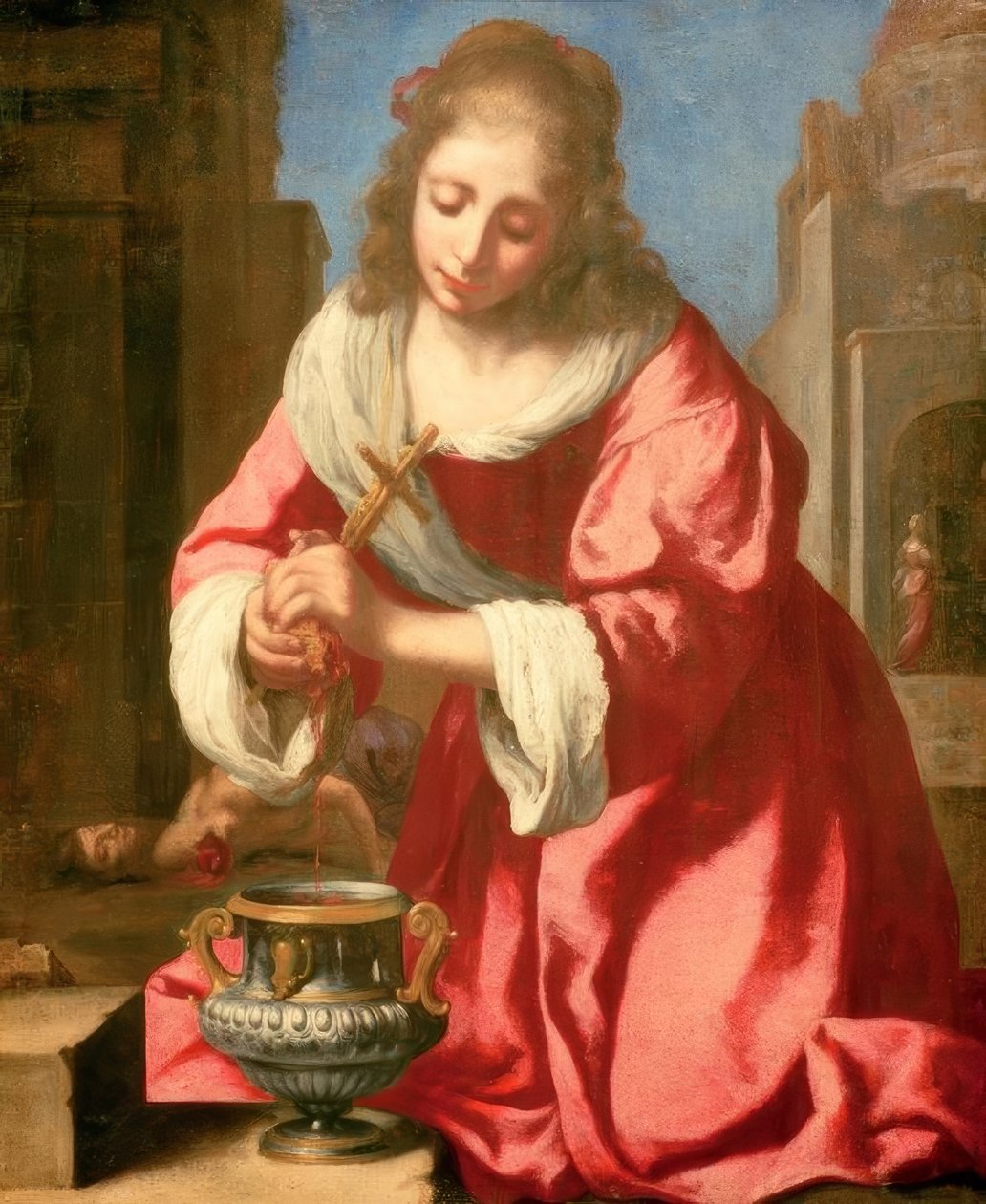 Santa Prassede da Jan Vermeer van Delft
