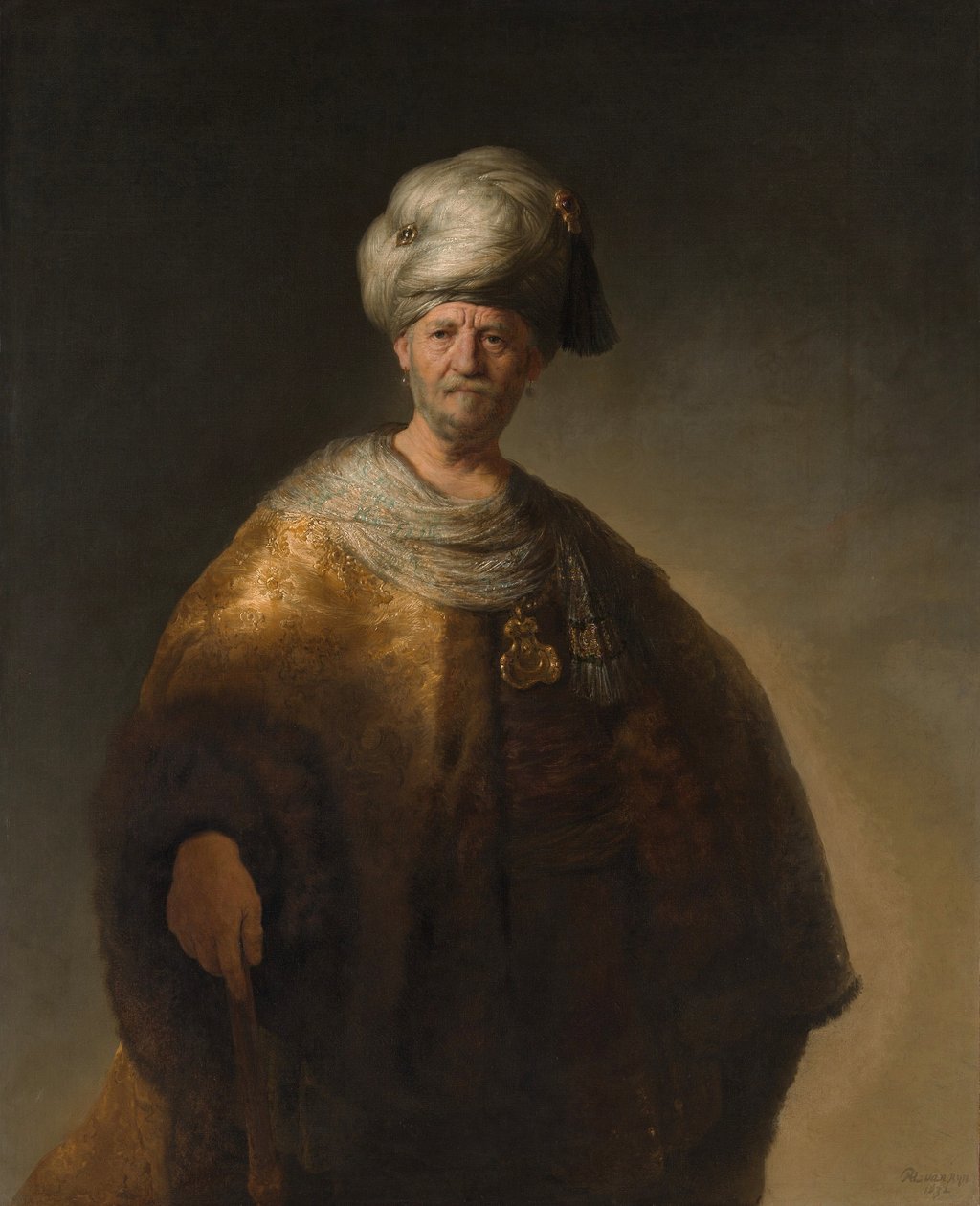 Il nobile orientale noto anche come Il nobile slavo da Johannes Vermeer