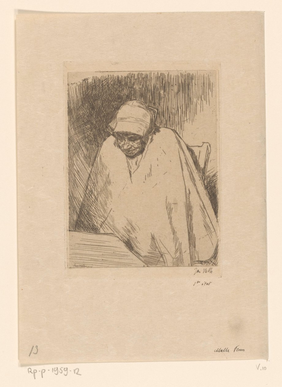 Malle Teun da Jan Veth (signed by artist)