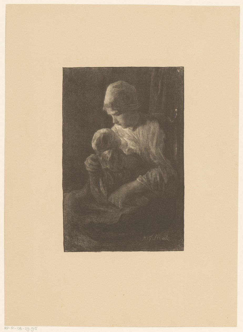 Madre con bambino da Jan Veth