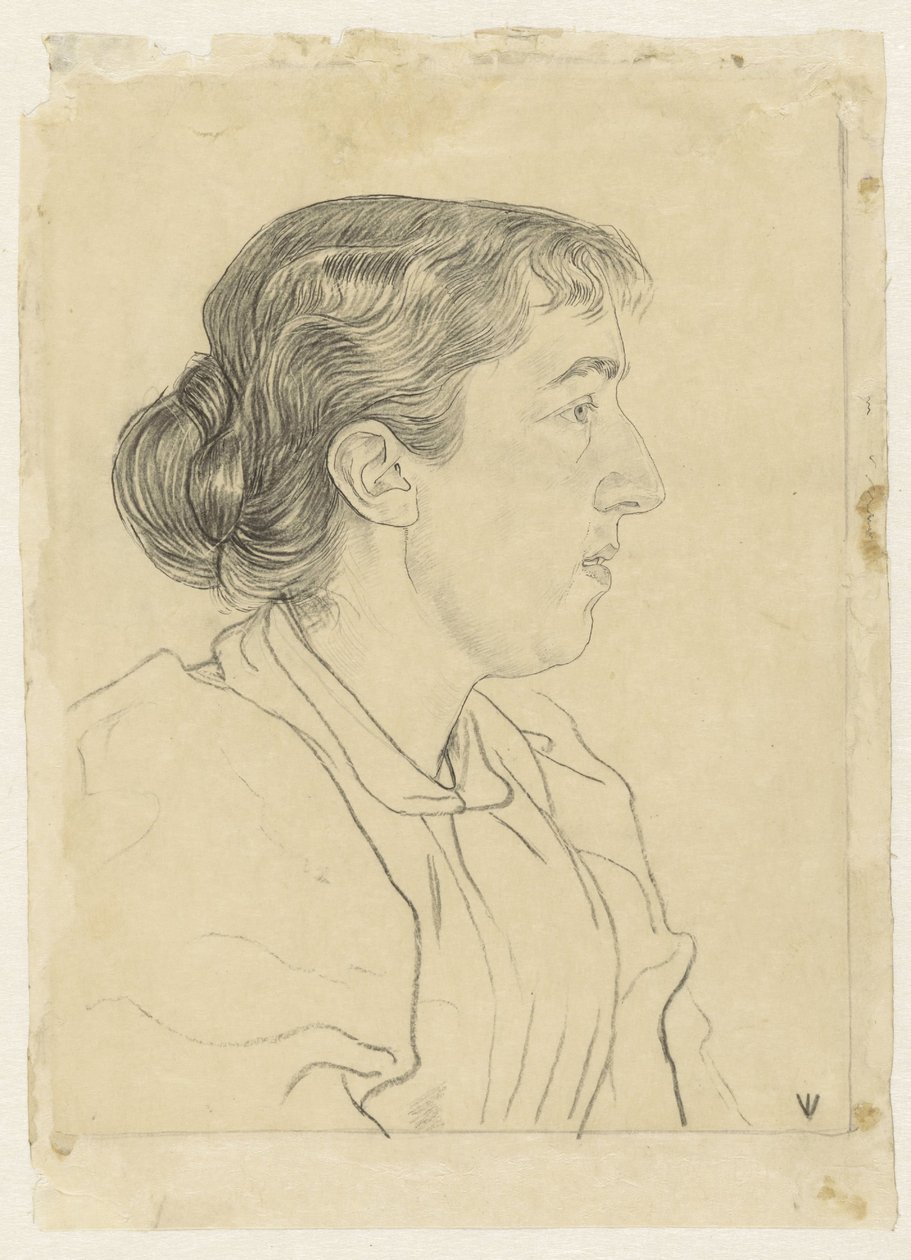 Ritratto di Helène Lapidoth-Swarth da Jan Veth