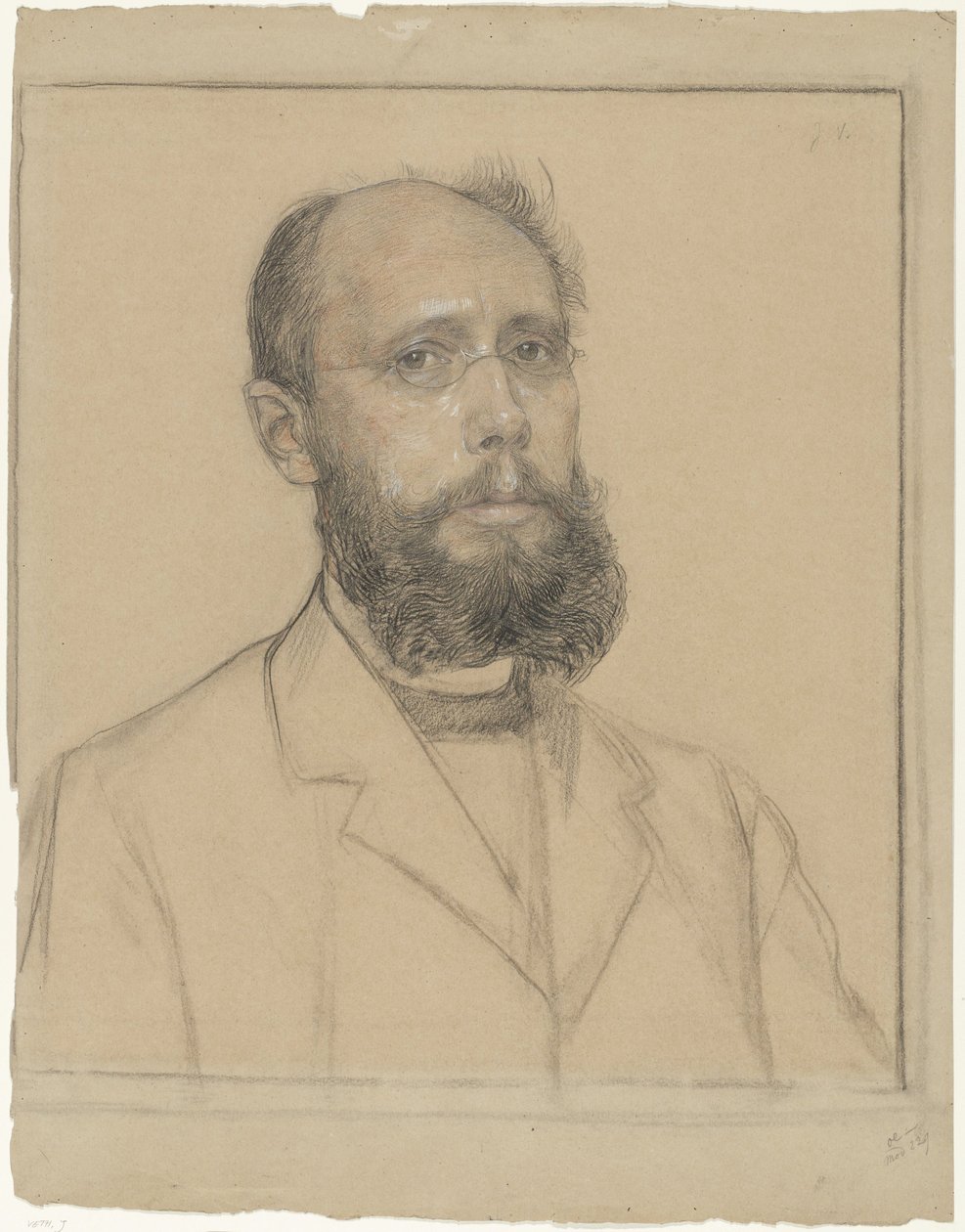 Ritratto di Samuel Muller da Jan Veth