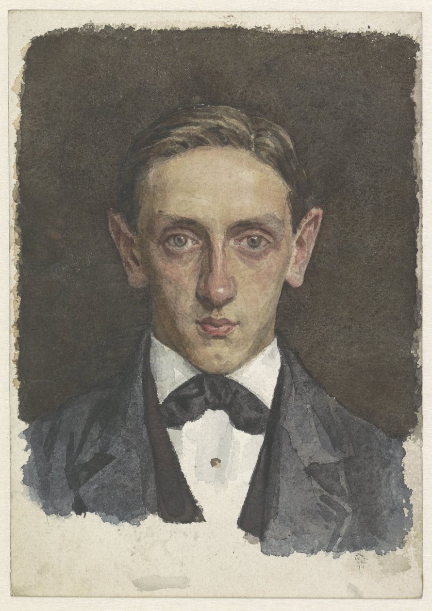 Ritratto di un giovane da Jan Veth