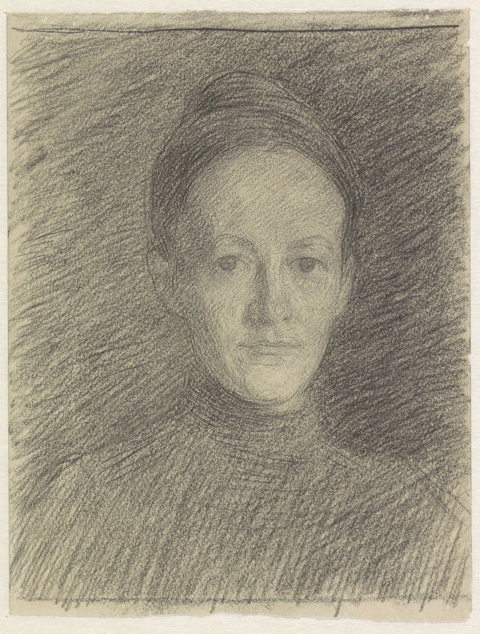 Ritratto di signorina C.J. Veth da Jan Veth