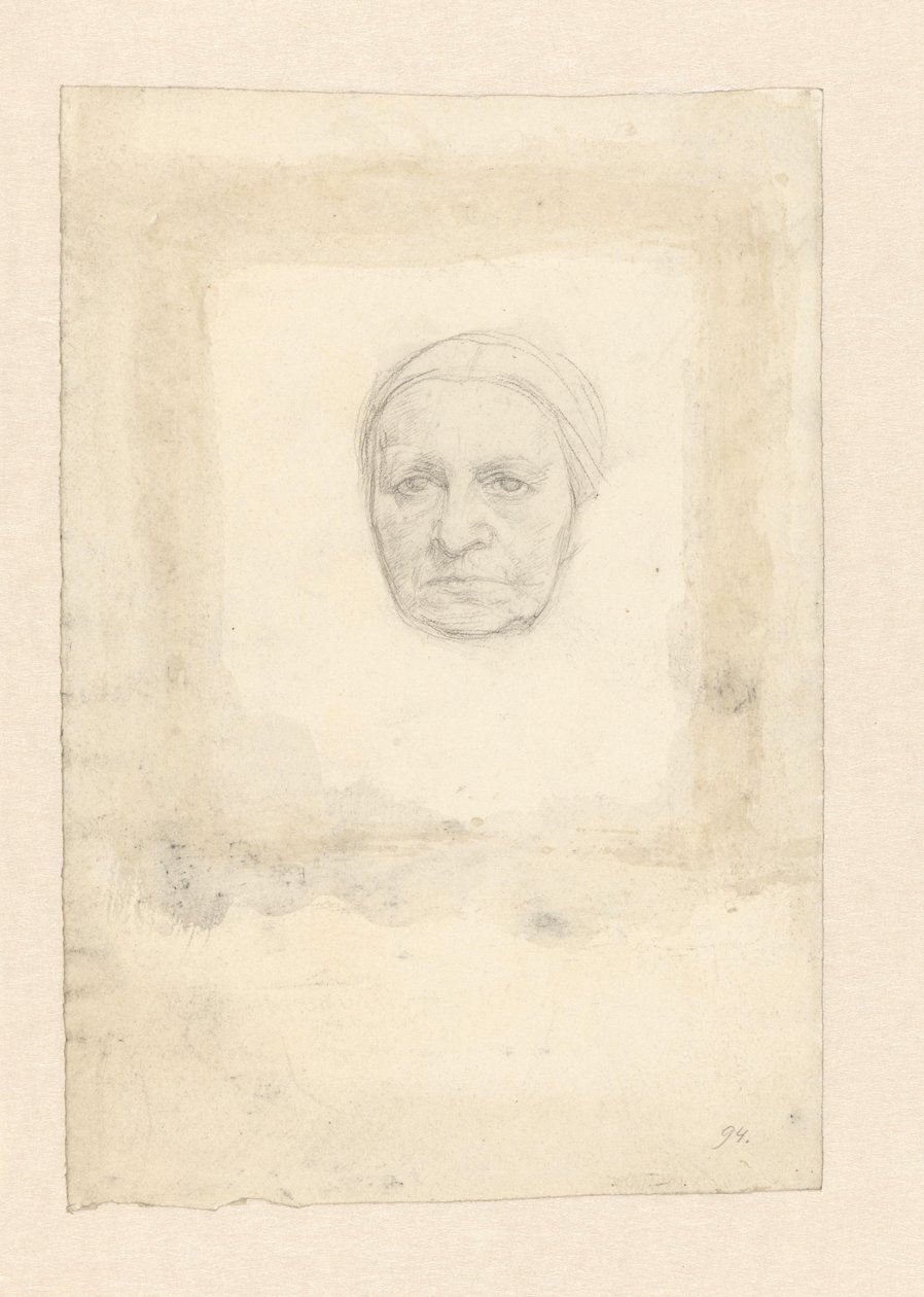 Ritratto della signora Anna Cornelia Veth-Giltay da Jan Veth