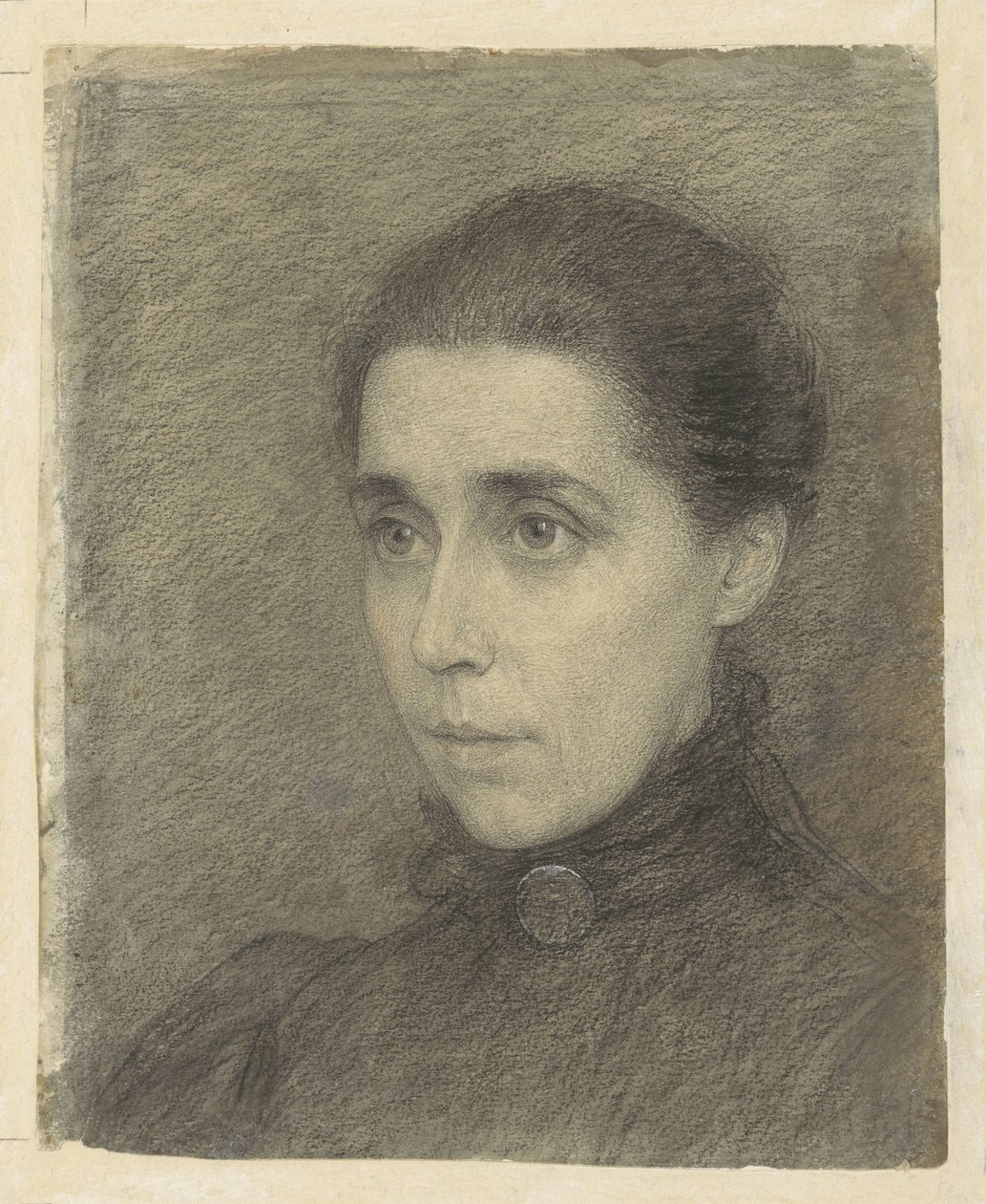 Ritratto di Madame M. Bruyel-De Favauge da Jan Veth