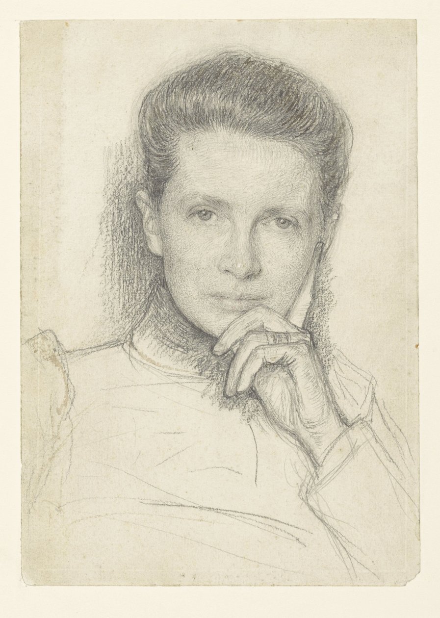 Studio per il ritratto della signora K.C. Boxman-Winkler da Jan Veth