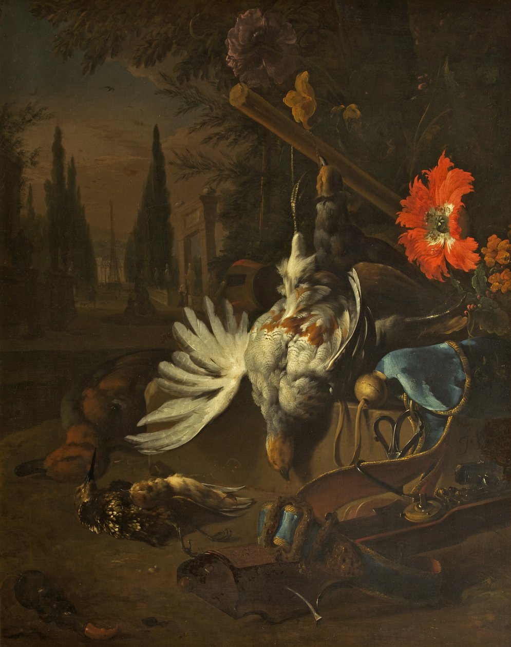 Natura Morta, probabilmente 1691 da Jan Baptist Weenix