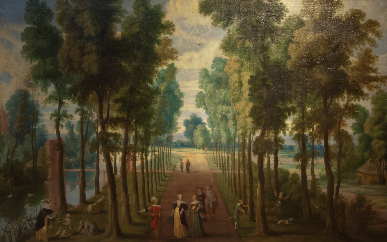 Jan Wildens (1586-1653) - Strada sulla riva del torrente - Siviglia Bellas Artes 22-03-2011 12-05-54 da Jan Wildens