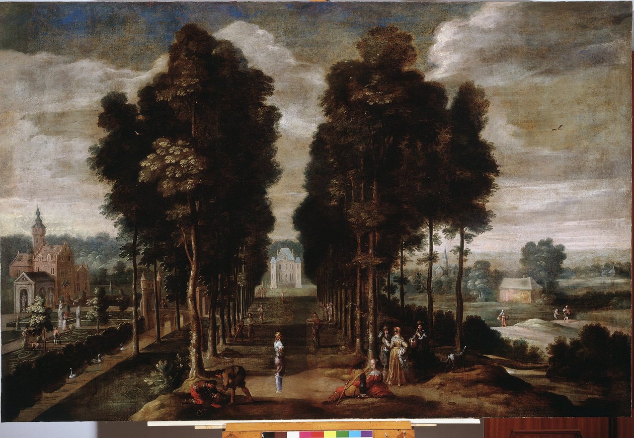 Il parco del castello da Jan Wildens