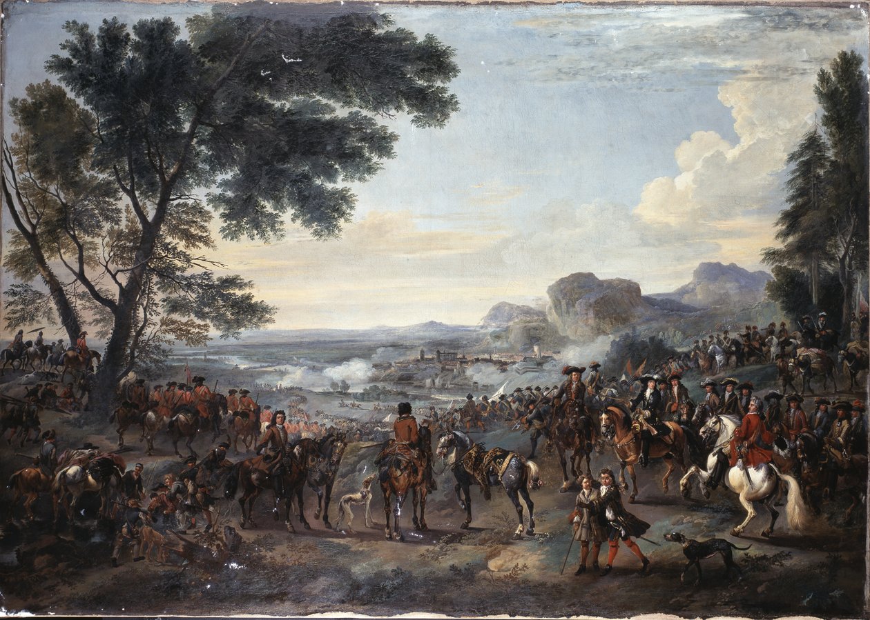 Re Guglielmo III e il suo esercito all
