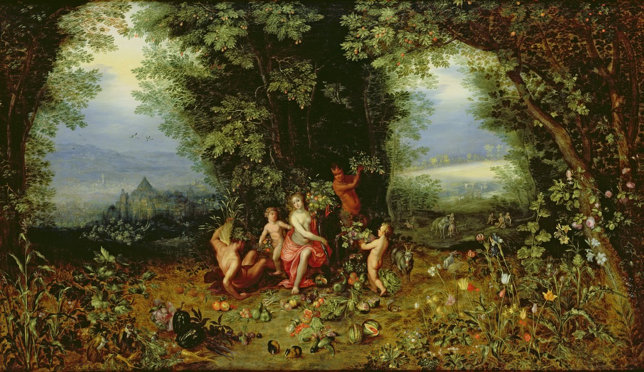 Allegoria della Terra da Jan and Balen, Hendrik van Brueghel
