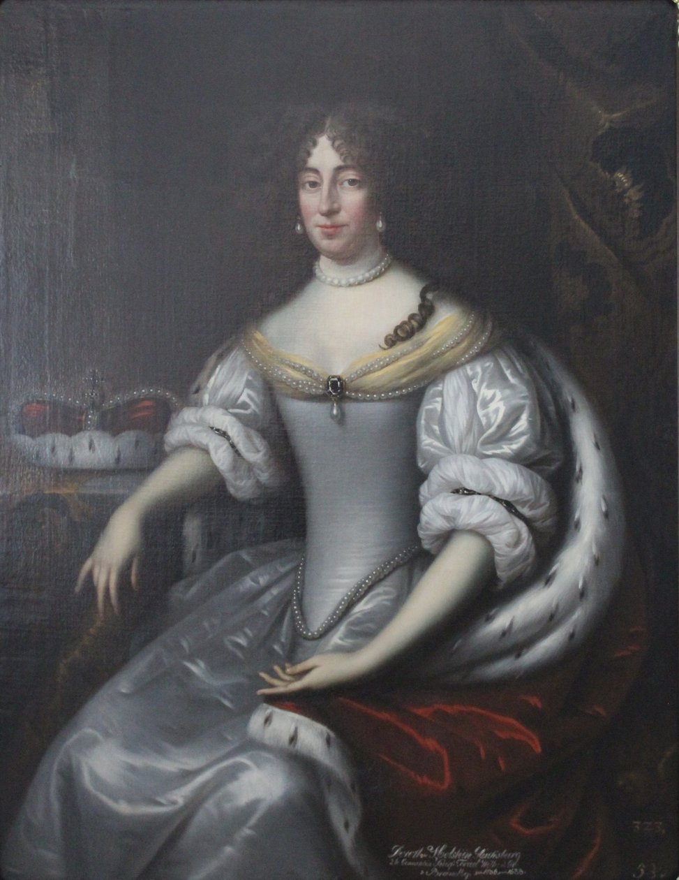 Ritratto di Dorotea di Brandeburgo, nata von Schleswig-Holstein-Sonderburg-Glücksburg (1636-1689) da Jan de Baen