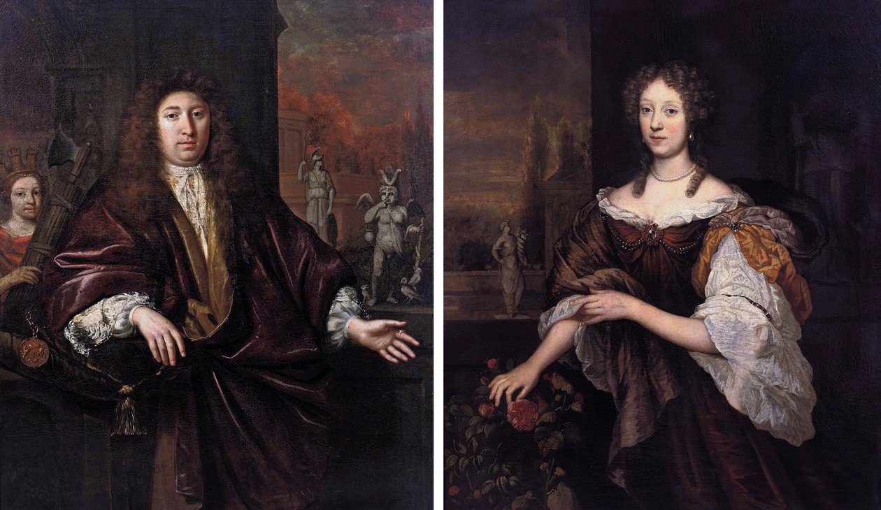 Ritratto di Gisbert Cuper Ritratto di Aleida van Suchtelen da Jan de Baen