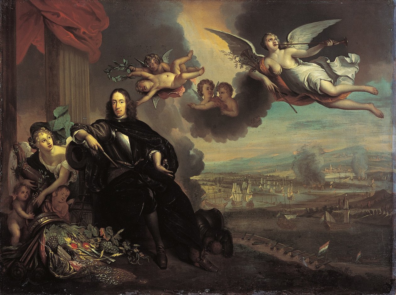 La glorificazione di Cornelis de Witt da Jan de Baen