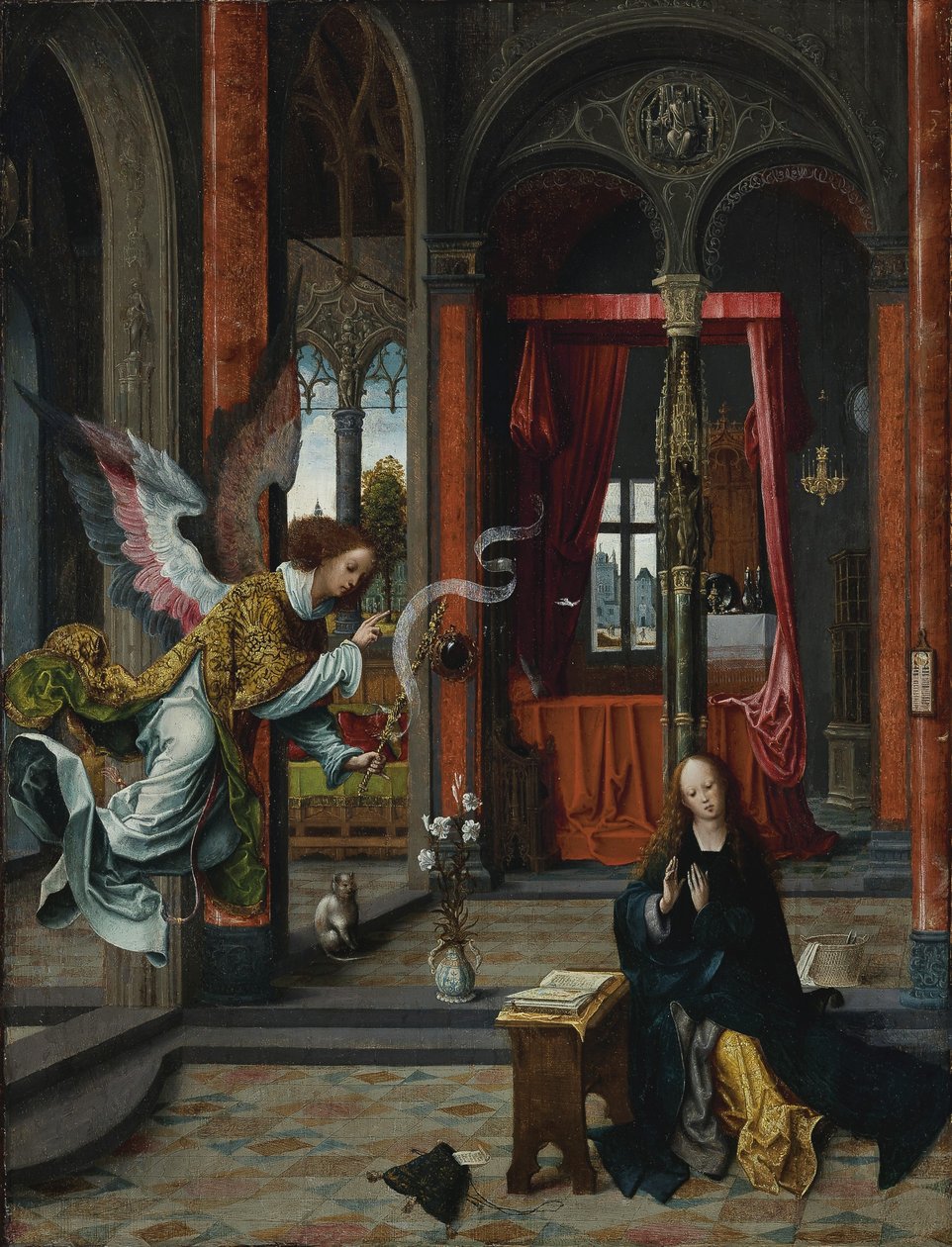 Annunciazione da Jan de Beer