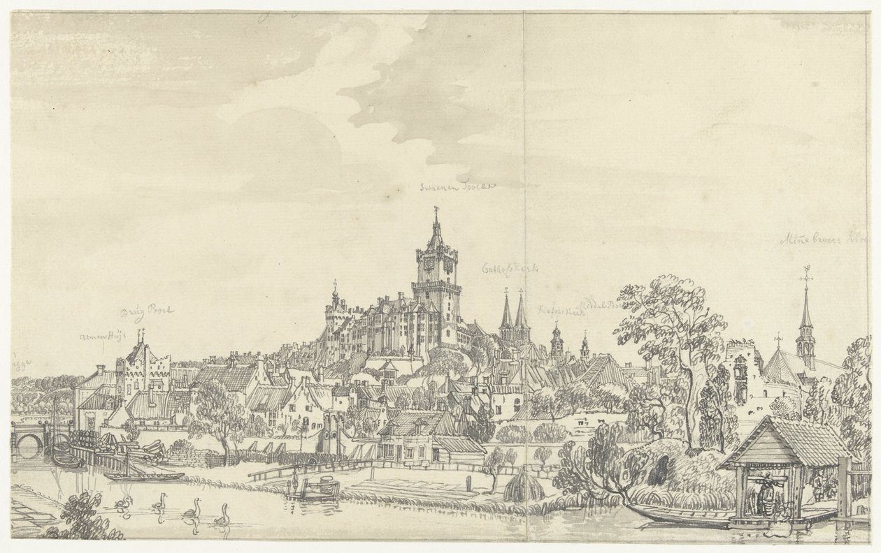 Veduta di Kleve da Jan de Beijer