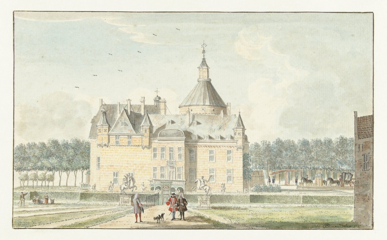Il castello di Anholtz da Jan de Beijer