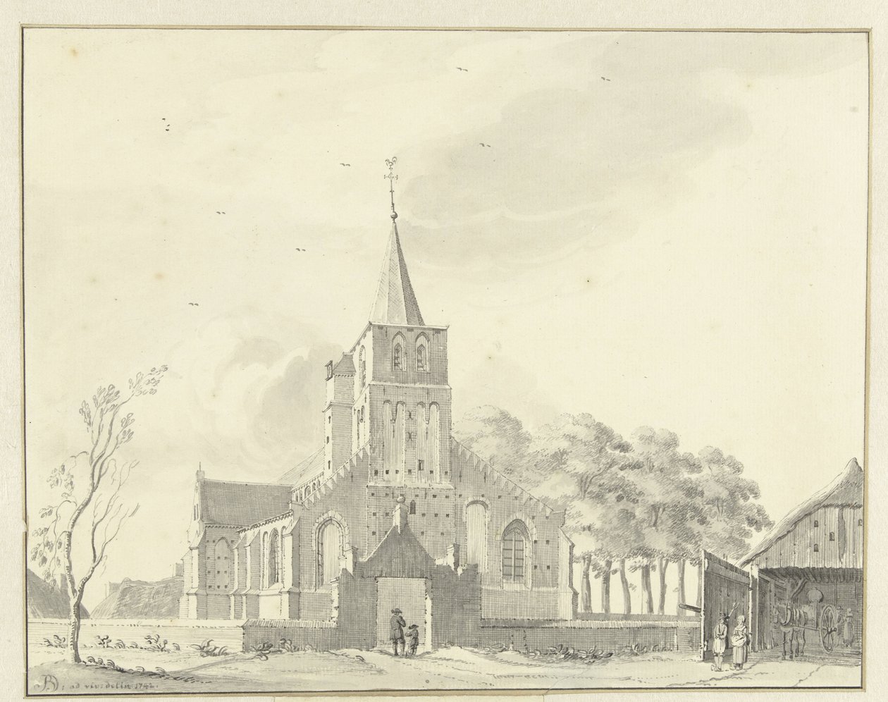 Chiesa di Tongeren da Jan de Beijer