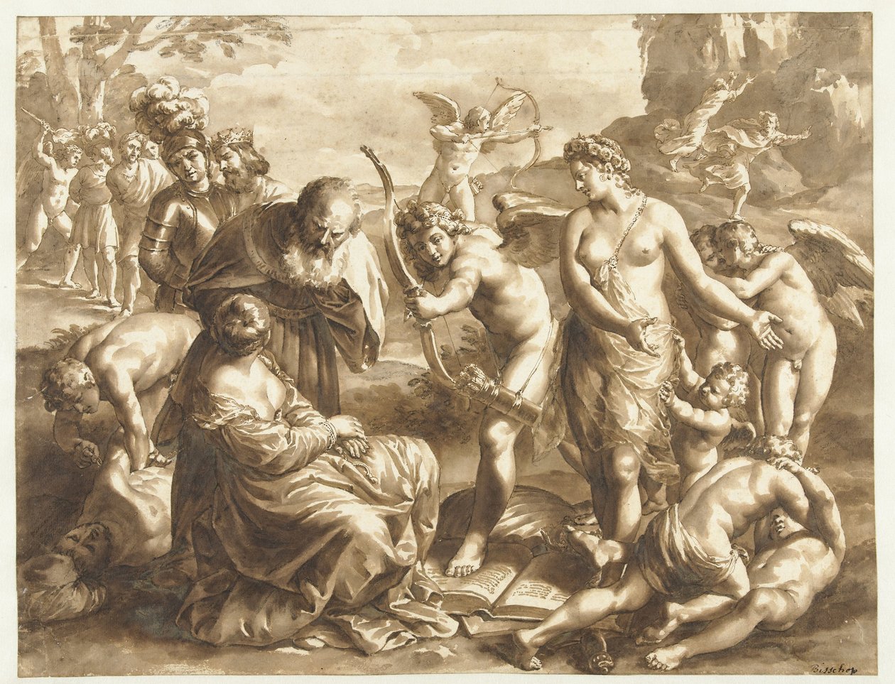 Allegoria del potere di Venere da Jan de Bisschop