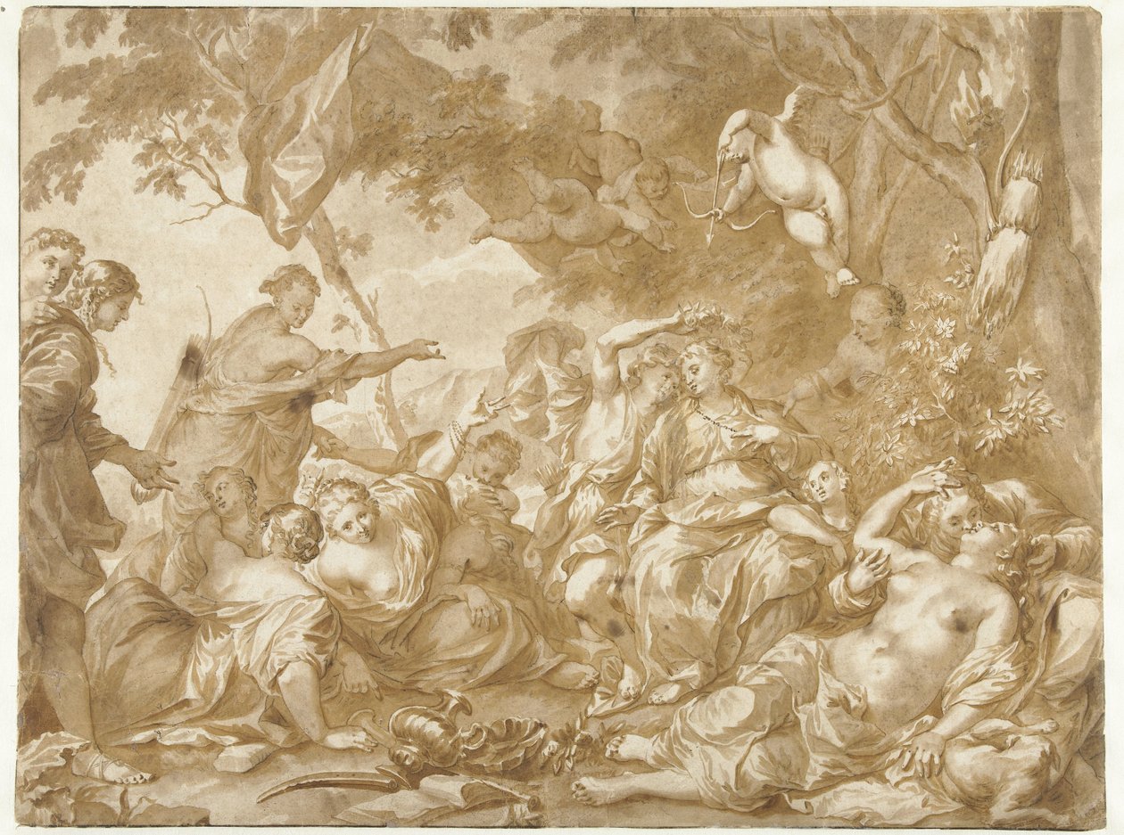 Amarilli e Mirtillo da Jan de Bisschop