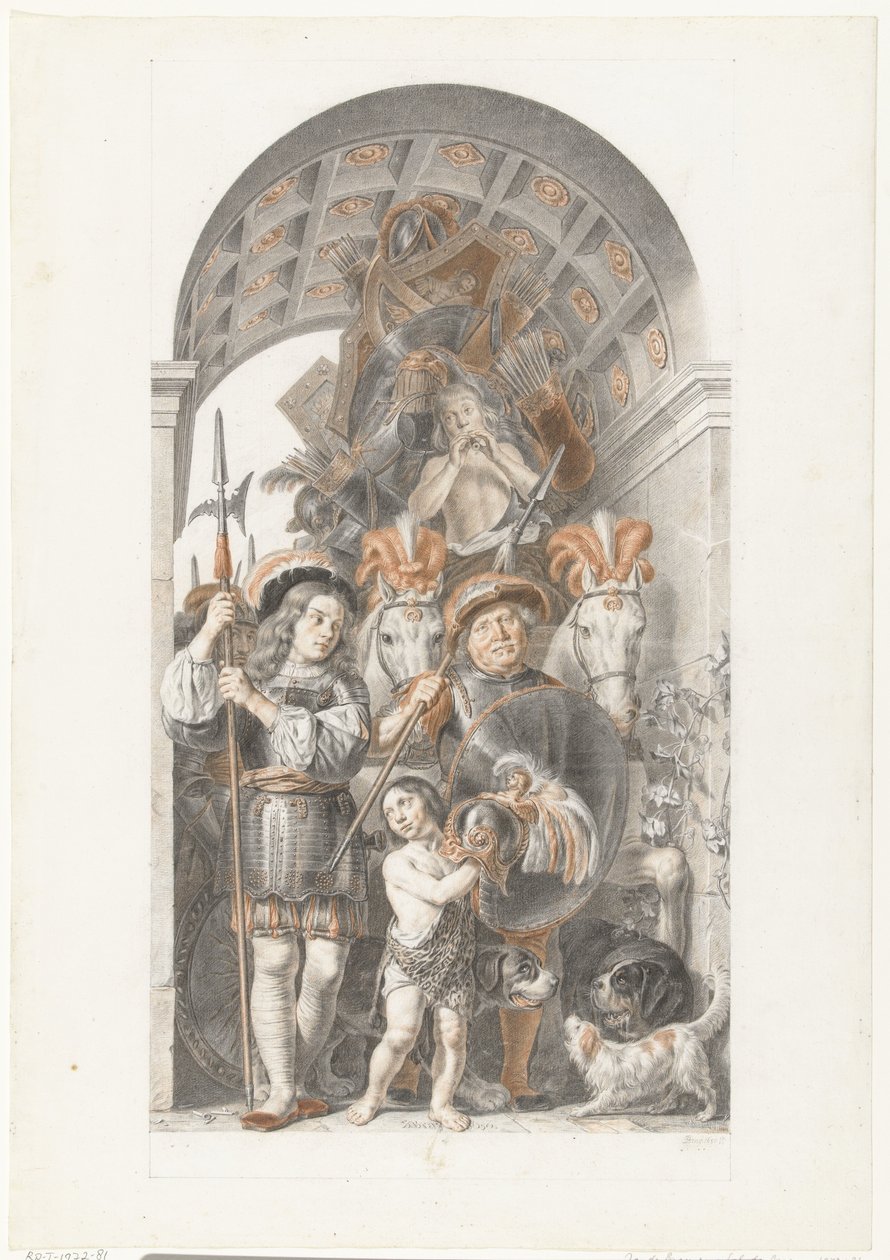 Trionfo allegorico per lo statolder Federico Enrico da Jan de Bray