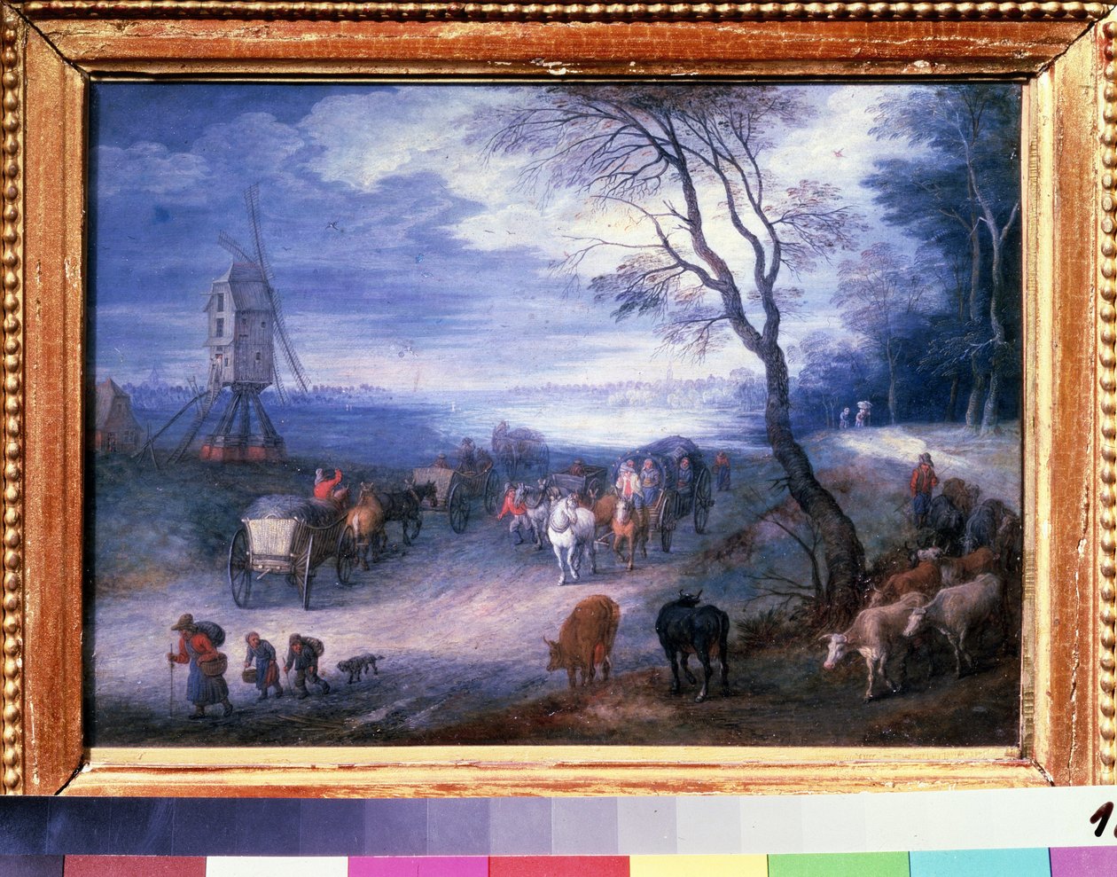 Paesaggio con mulino a vento da Jan the Elder Brueghel