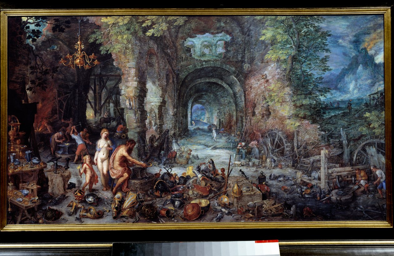 I quattro elementi: "Fuoco" da Jan the Elder Brueghel