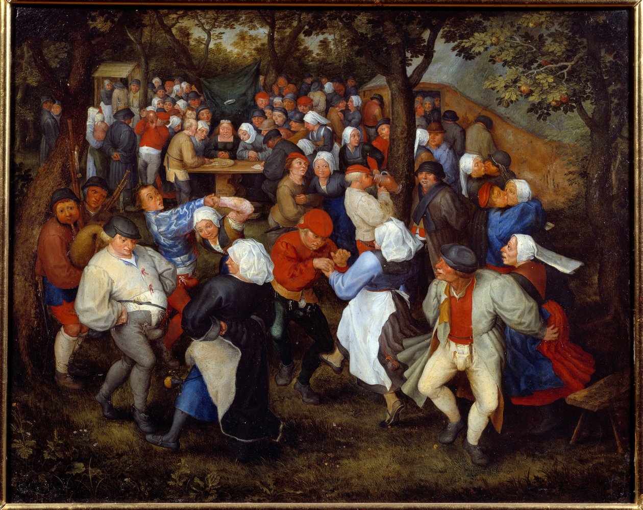 La festa della rosa o la danza nuziale da Jan the Elder Brueghel