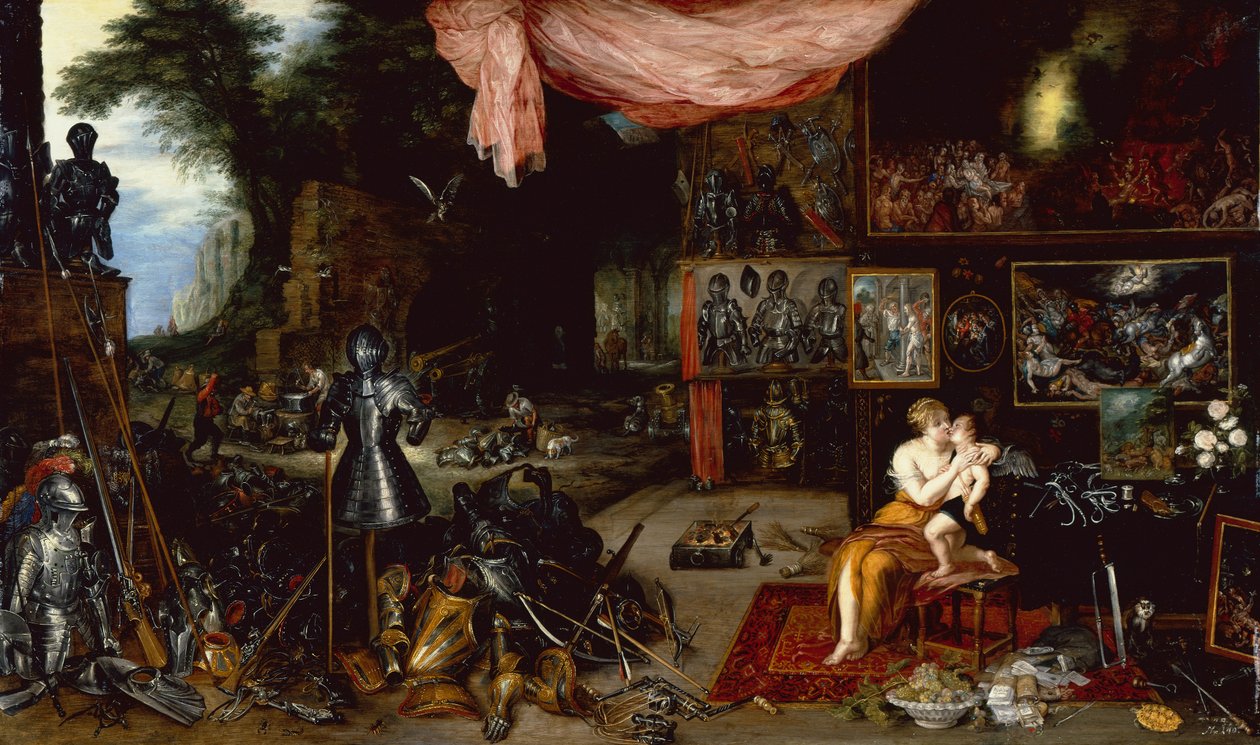 I cinque sensi, tatto da Jan the Younger Brueghel