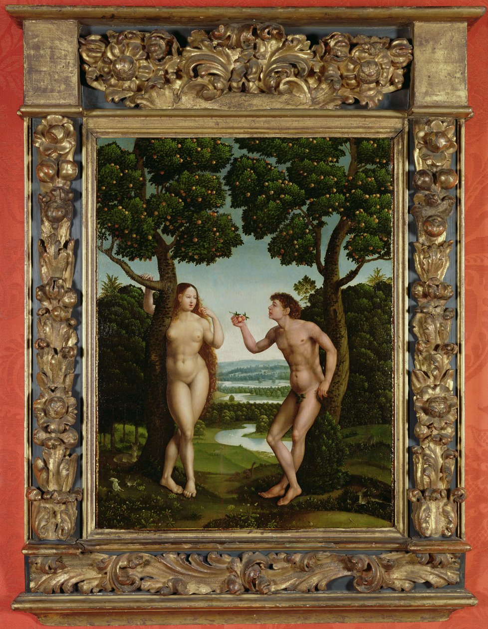 Adamo ed Eva da Jan van (attr. to) Scorel