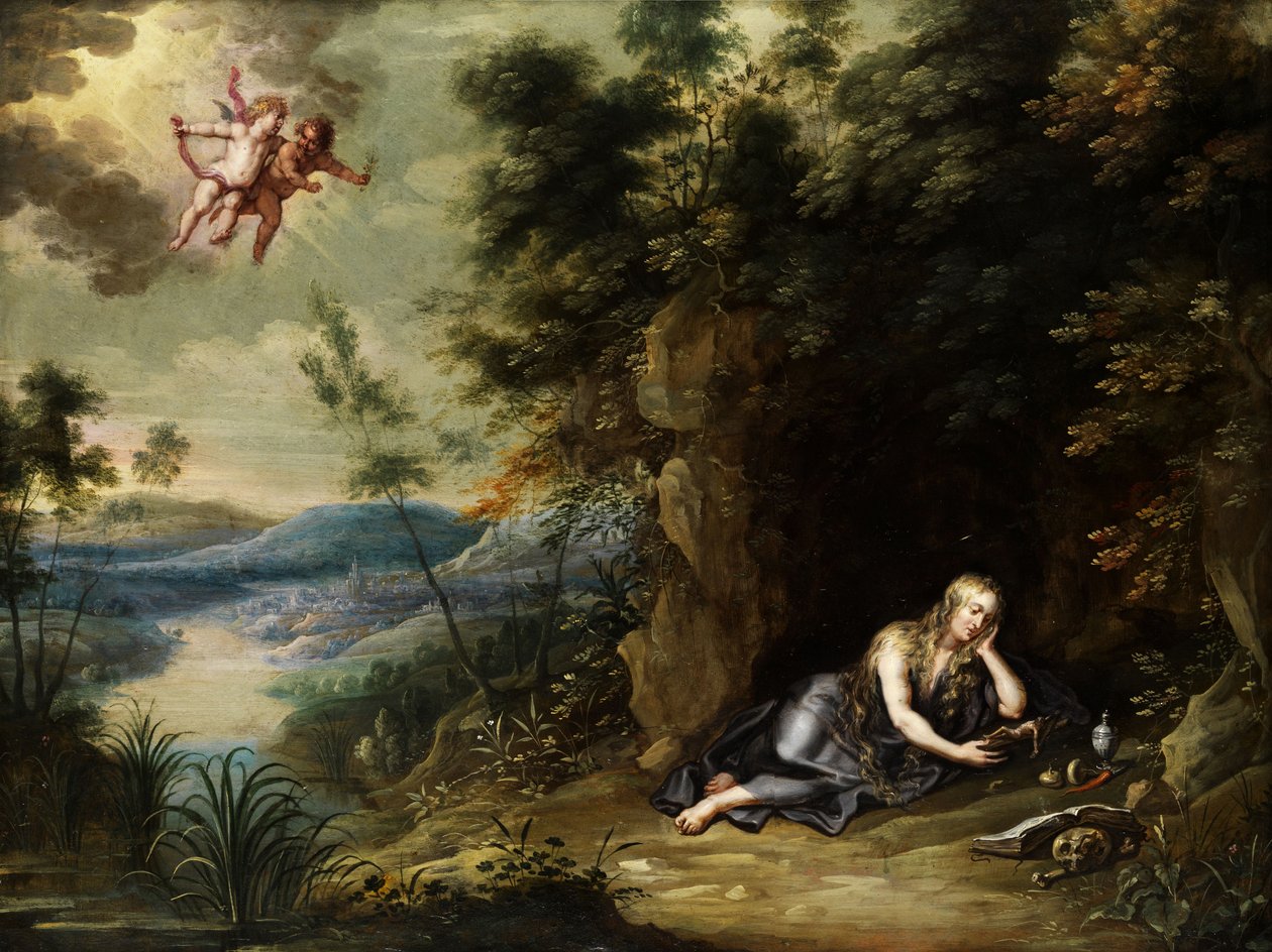 Maria Maddalena come eremita da Jan van Balen